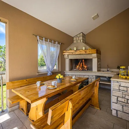 Karla Near Pula For 8 Persons With Private Pool, Kids Playground & Pet Friendly