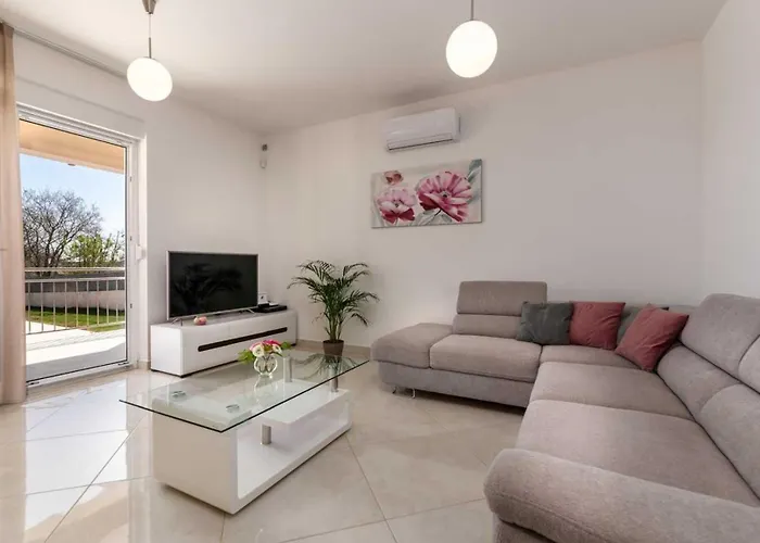 Villa Karla Near Pula For 8 Persons With Private Pool, Kids Playground & Pet Friendly *